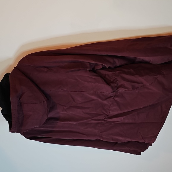 Bench Burgundy Large Zip Up Hooded Coat - Picture 4 of 7